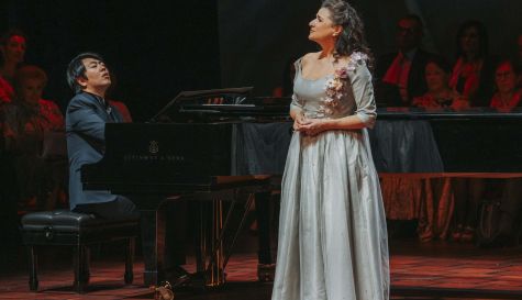 Cecilia Bartoli y Lang Lang, en una imagen de archivo compartida por Les Arts.