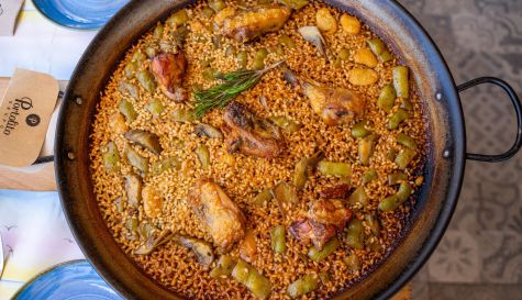 Una paella tradicional valenciana. / Wijs