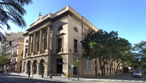Fachada del Teatro Principal de Valencia / Imagen de archivo