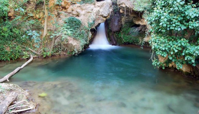 Una poza del río Bohílgues en Vallanca, uno de los rincones naturales del Rincón de Ademuz.