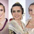 Tres de las trece candidatas.